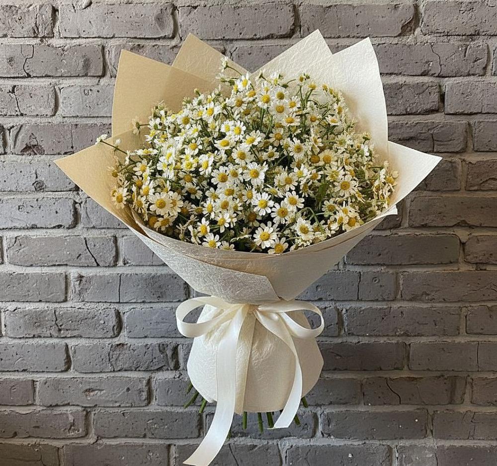 Букет цветов из: Ромашки в Большие Колпаны