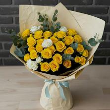 Букет цветов из:  Розы в Большие Колпаны