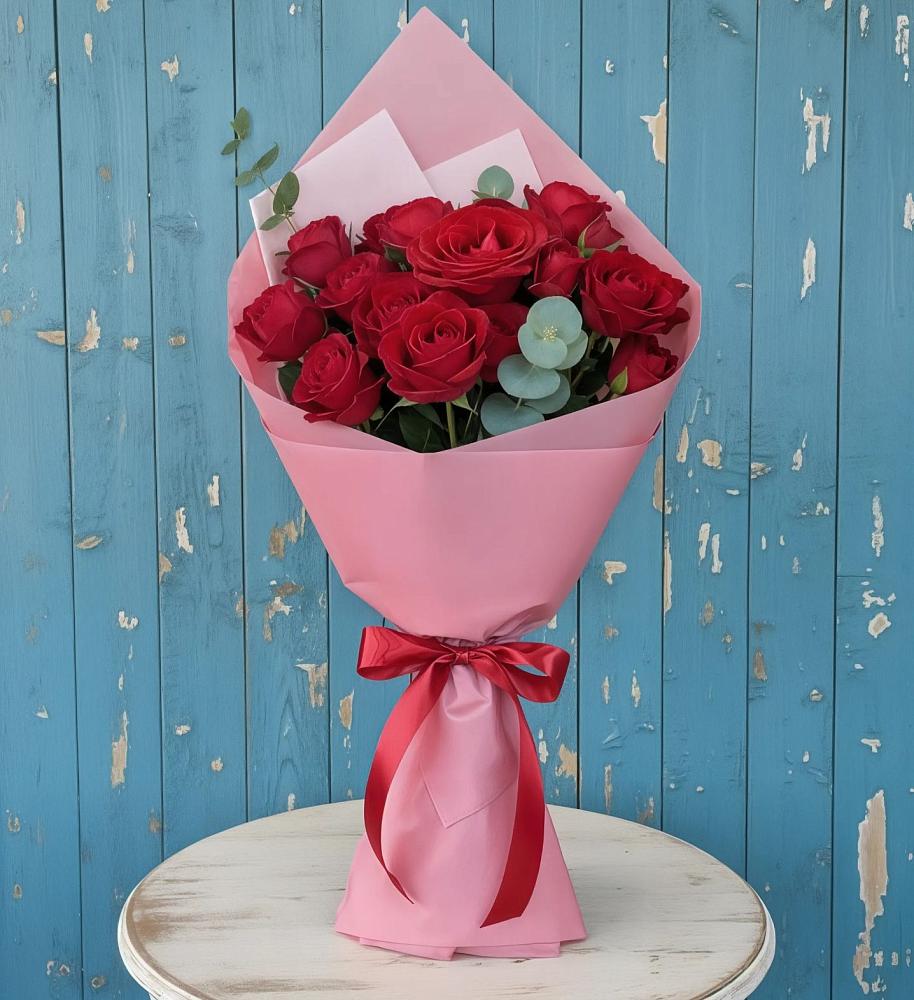 Букет цветов из: Розы в Большие Колпаны