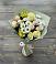 Букет цветов из: Альстромерии, Розы и Хризантемы в Большие Колпаны