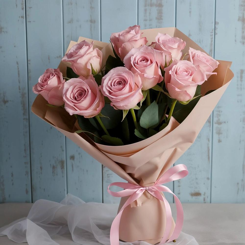 Букет цветов из: Розы в Большие Колпаны