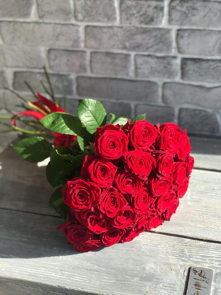 Букет Красные розы Фридом в Большие Колпаны