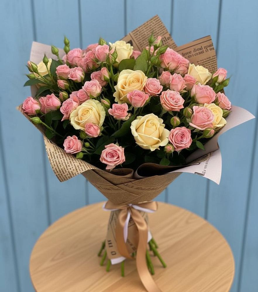 Букет цветов из: Розы в Большие Колпаны