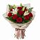 Букет цветов из: Лилии и Розы в Большие Колпаны