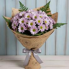 Букет цветов из:  Хризантемы в Большие Колпаны