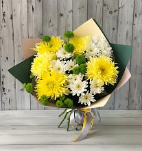 Букет цветов из:  Хризантемы в Большие Колпаны