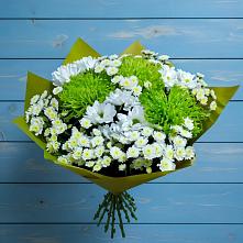 Букет цветов из:  Хризантемы в Большие Колпаны