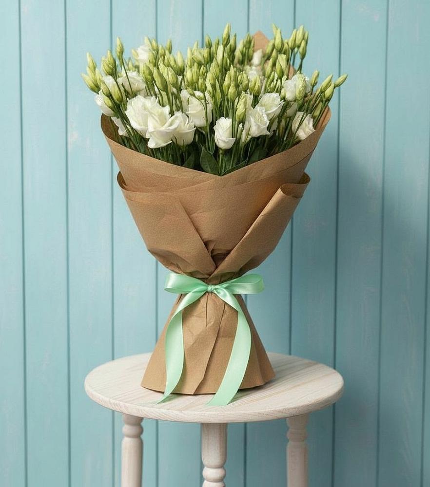 Букет цветов из: Лизиантусы в Большие Колпаны