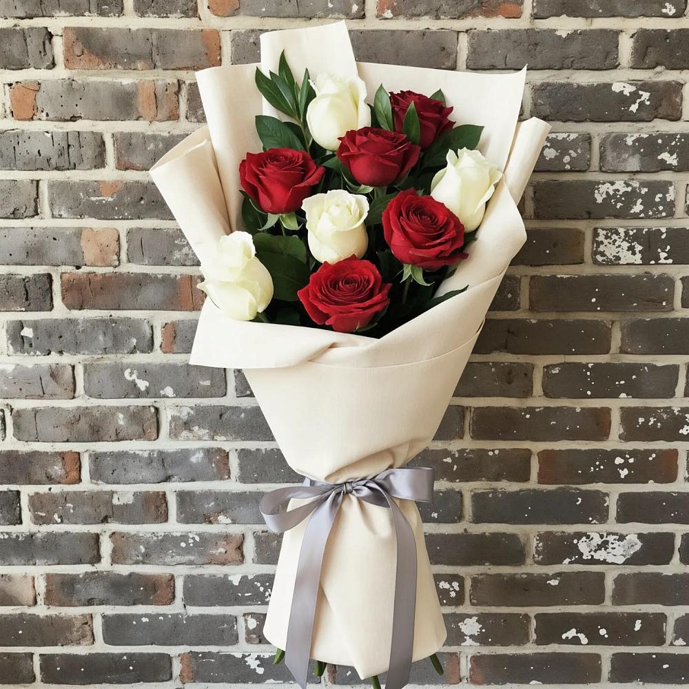 Букет цветов из: Розы в Большие Колпаны