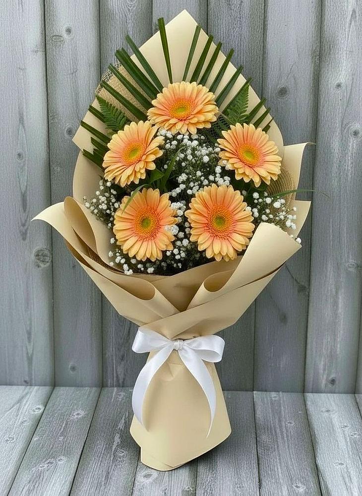 Букет цветов из: Герберы в Большие Колпаны