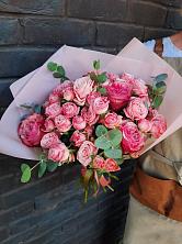 Букет цветов из:  Розы в Большие Колпаны