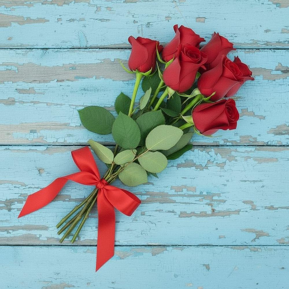 Букет Красные розы в Большие Колпаны