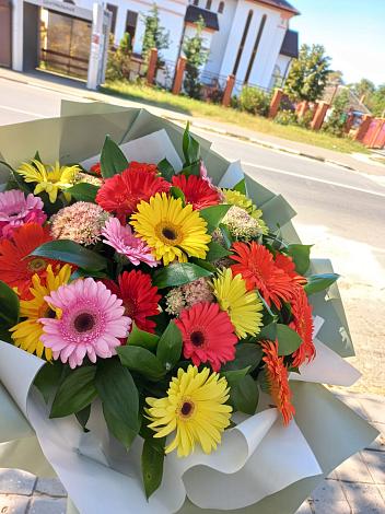 Букет цветов из: Герберы в Большие Колпаны