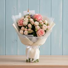 Букет цветов из:  Розы #REPLACE_PRED# Большие Колпаны